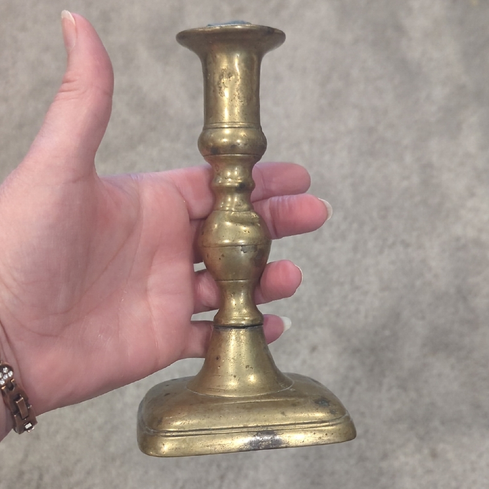 Victorian Brass Candlestick